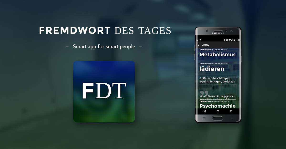 Fremdwort des Tages